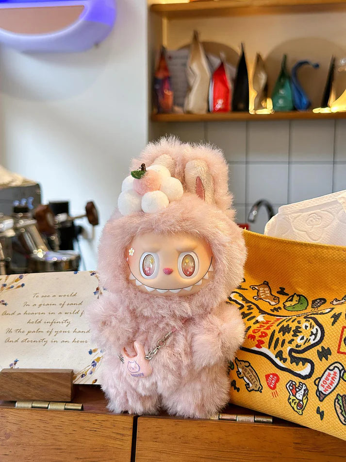 LABUBU Authentic|Handmade Spring Peach Custom Doll