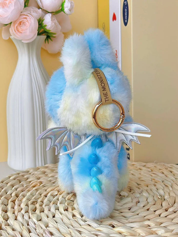 LABUBU Authentic|Handmade Blue Tie-Dye Edition