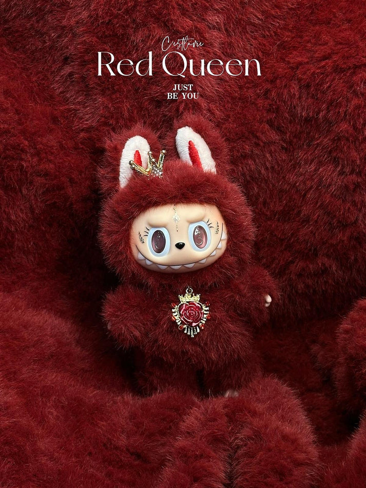 LABUBU Authentic|Handmade Red Queen Edition