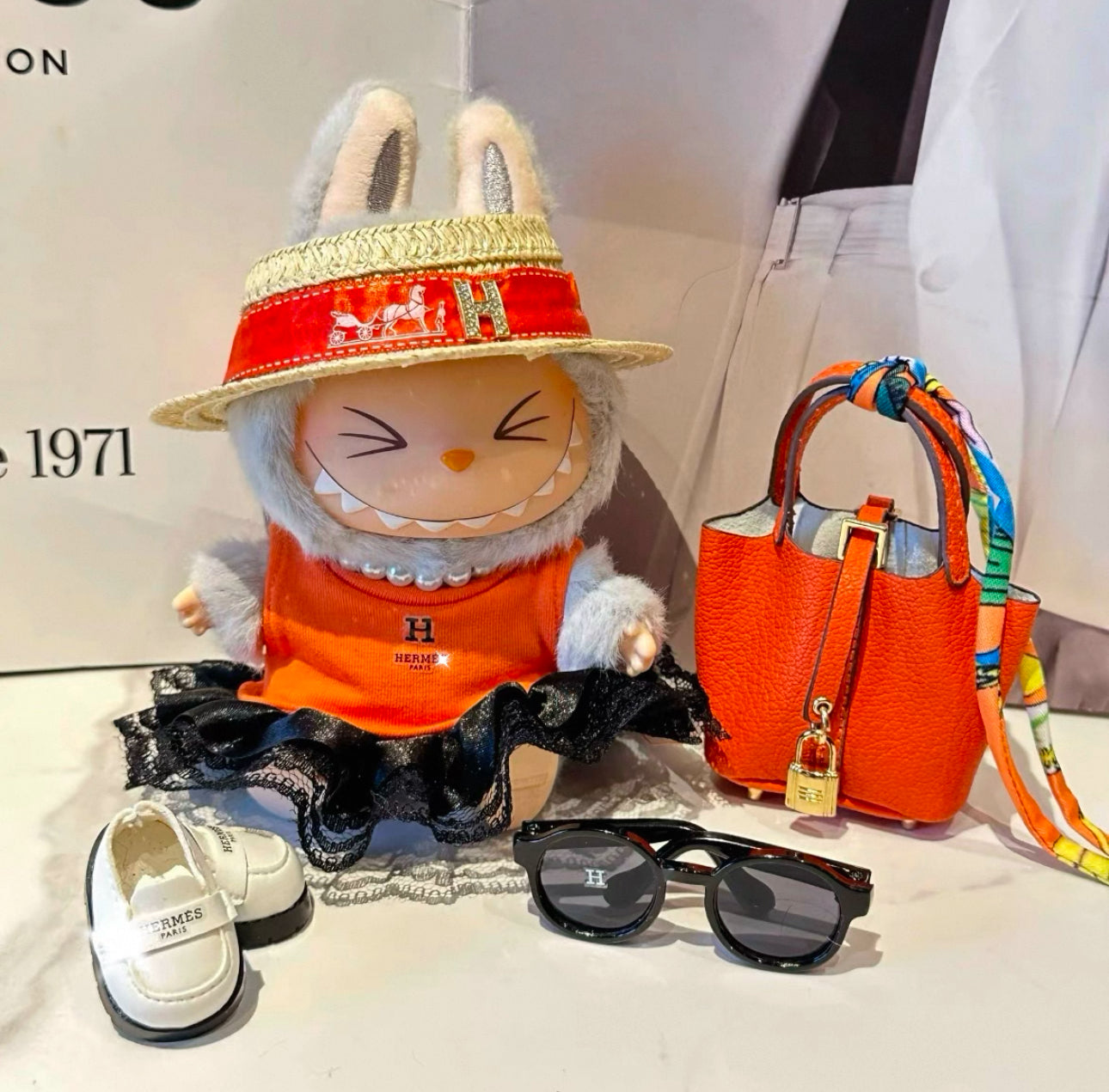 Labubu Hermes Clothes(Handmade Design)
