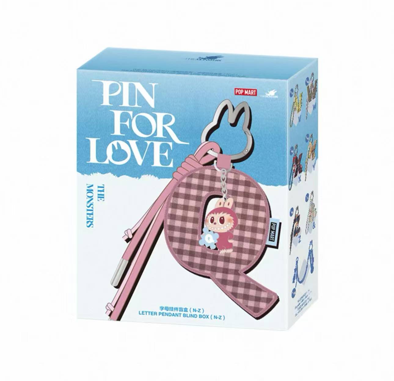 The Monsters Pin For Love Alphabet Pendant(N-Z)