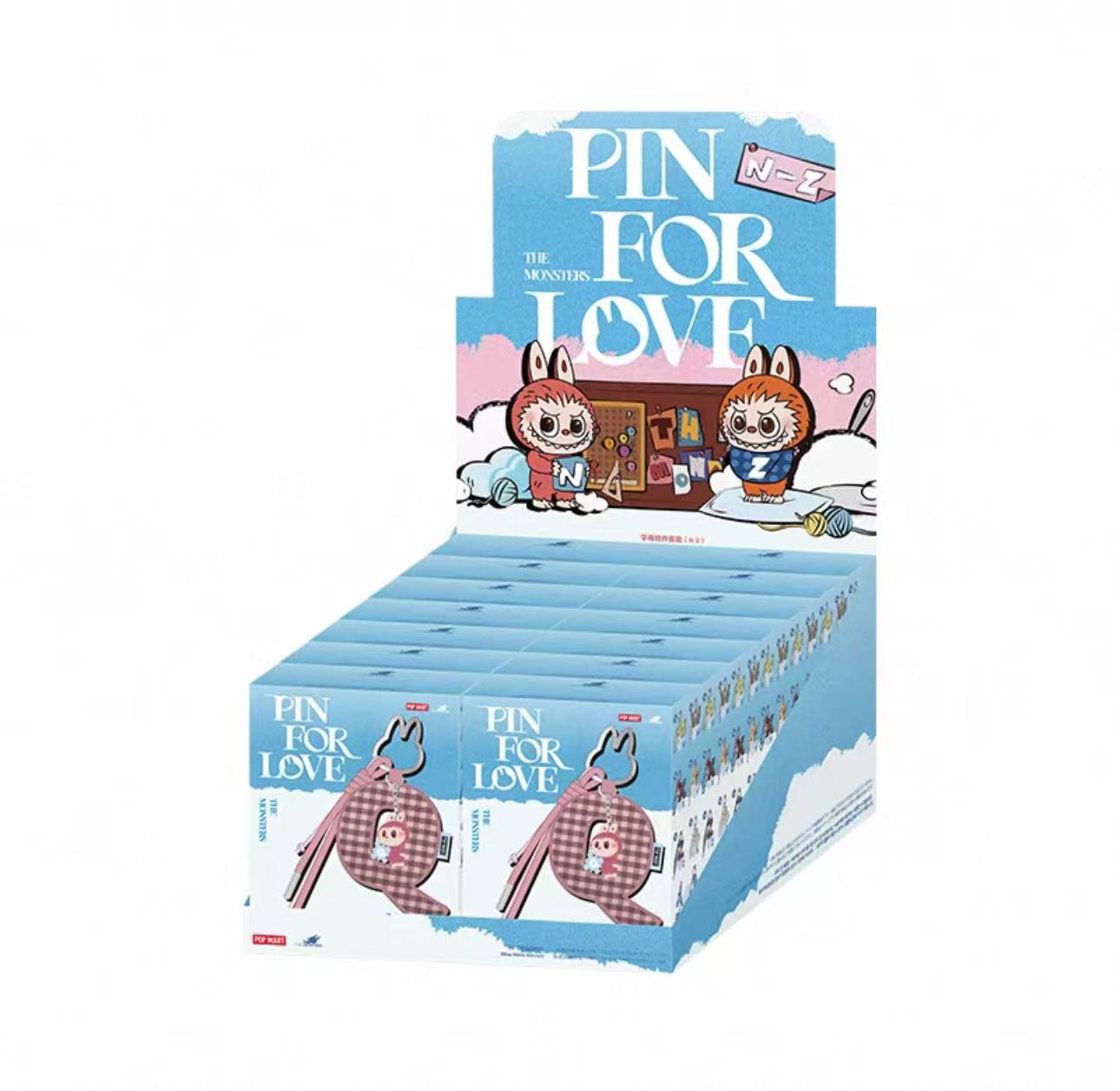 The Monsters Pin For Love Alphabet Pendant(N-Z)