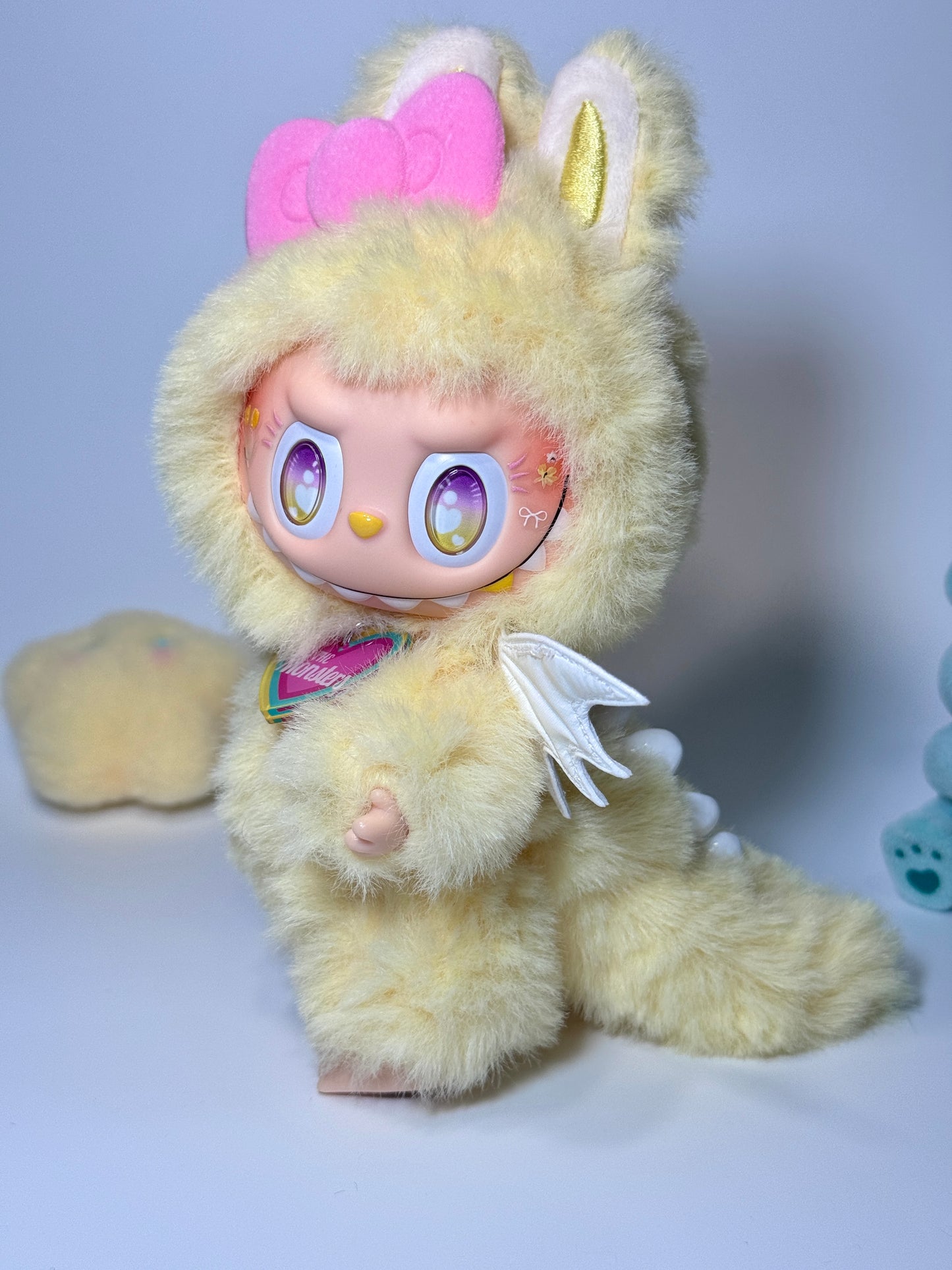 Yellow Angel Labubu(Retrofit Design)