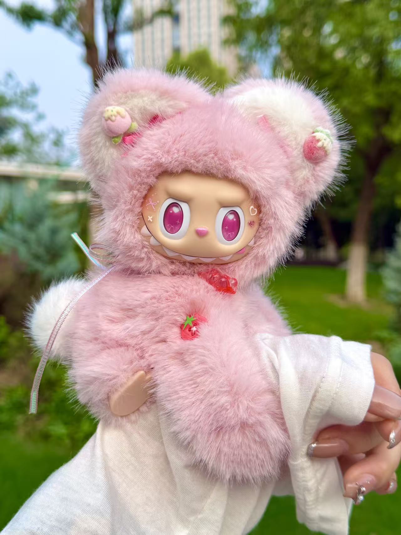 LABUBU Authentic|Handmade Sloth Custom Doll