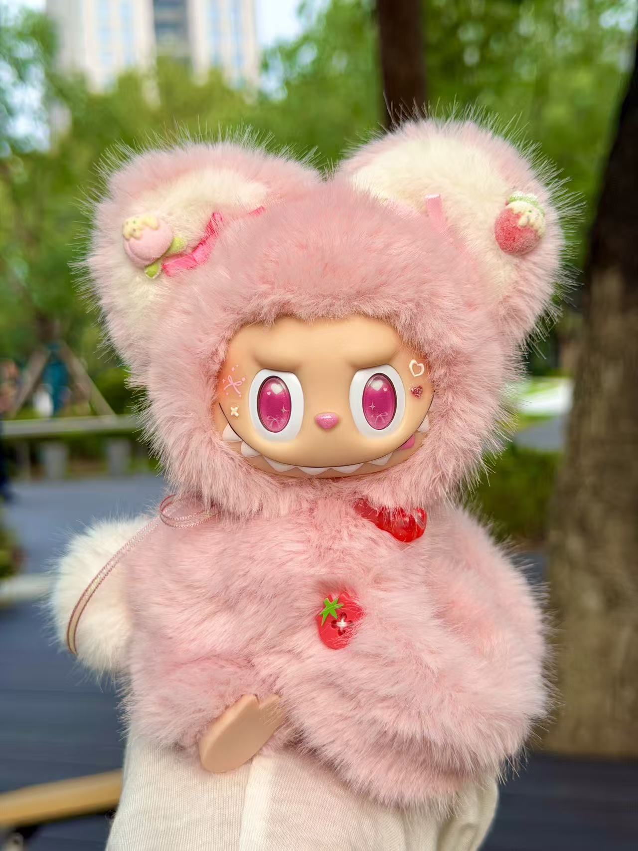 LABUBU Authentic|Handmade Sloth Custom Doll