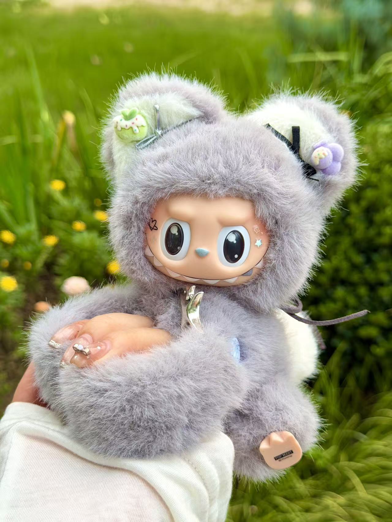 LABUBU Authentic|Handmade Sloth Custom Doll