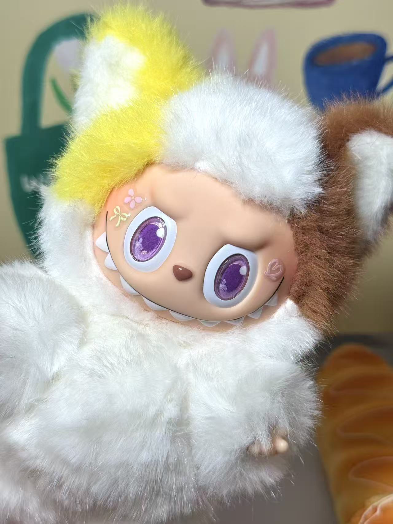 LABUBU Authentic|Handmade Fox Custom Doll