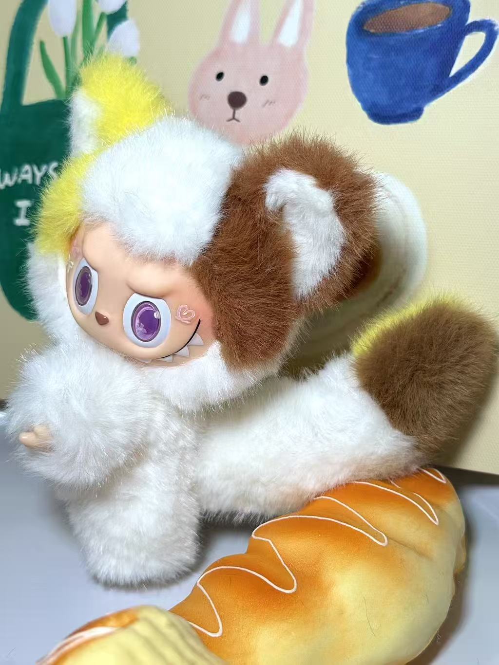 LABUBU Authentic|Handmade Fox Custom Doll