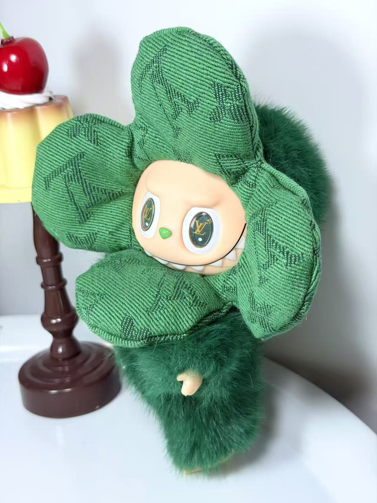 LABUBU Authentic|Handmade LV Flower Custom Doll
