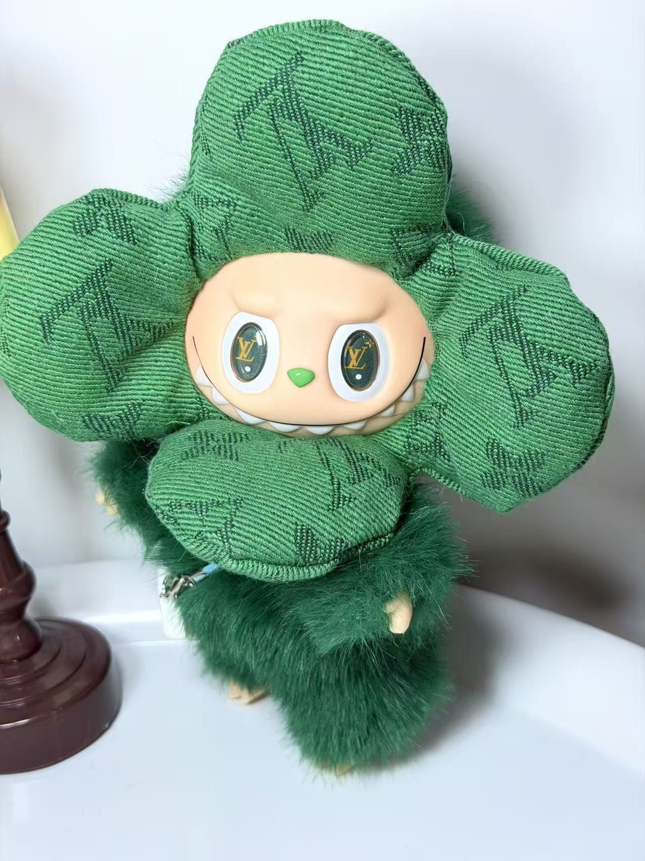 LABUBU Authentic|Handmade LV Flower Custom Doll