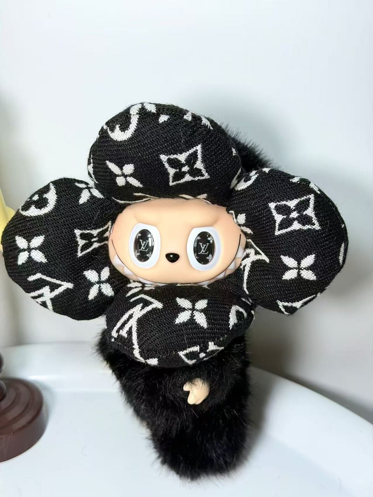 LABUBU Authentic|Handmade LV Flower Custom Doll