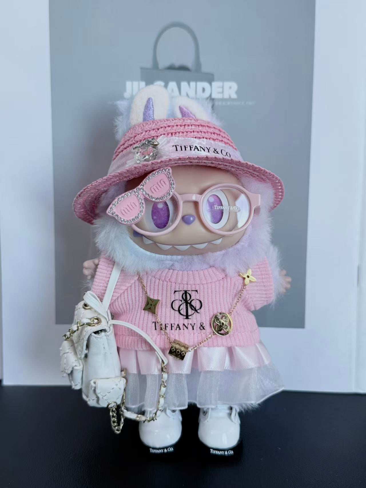 NEW TIFFANY&CO LABUBU OUTFITS(Handmade Design)