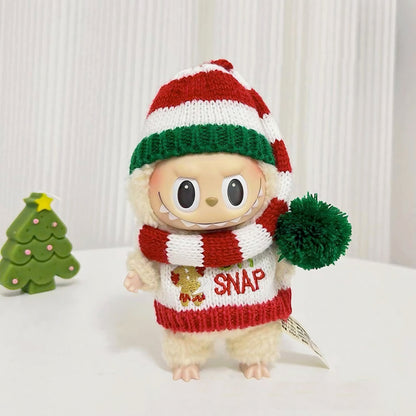 Labubu Christmas Sweater| Doll Clothes