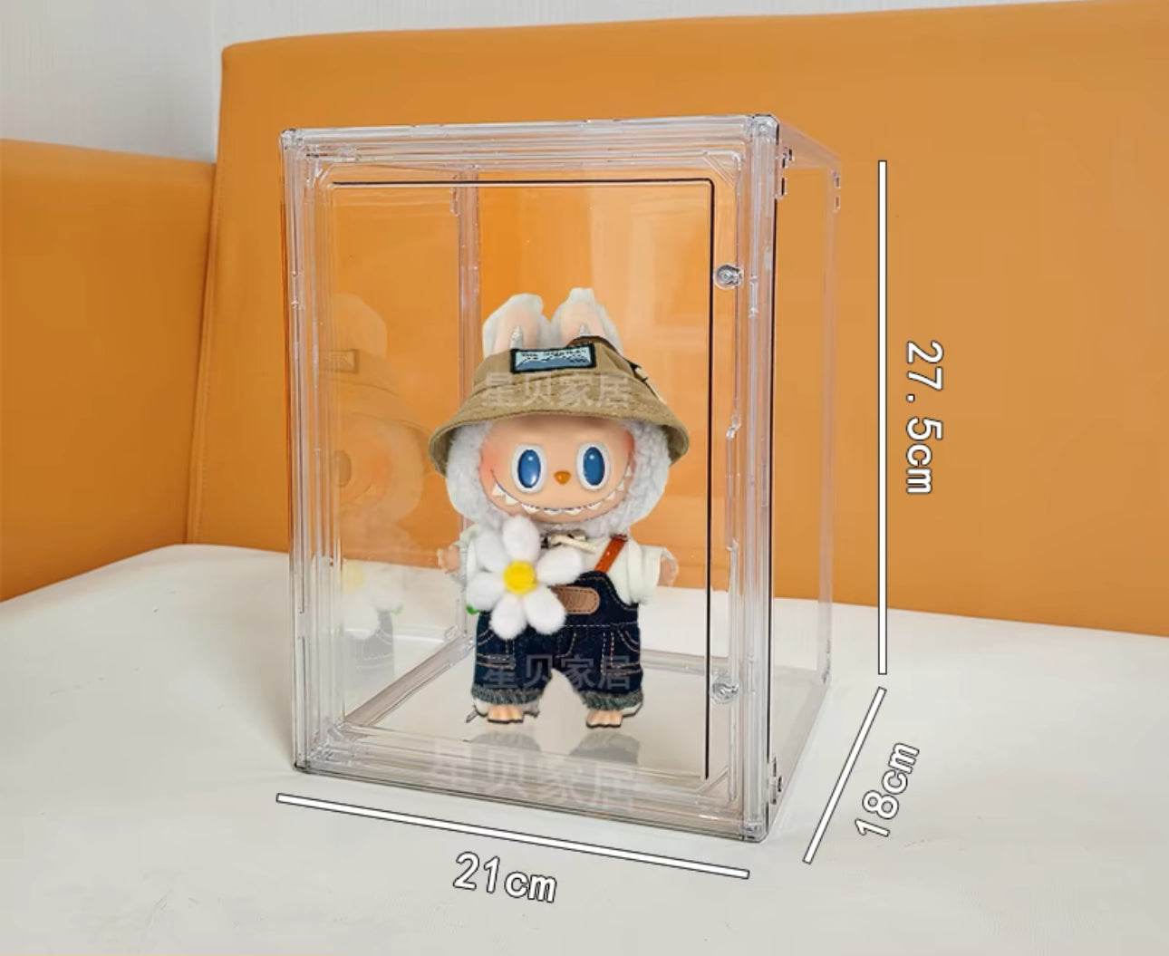 Doll display box transparent display box