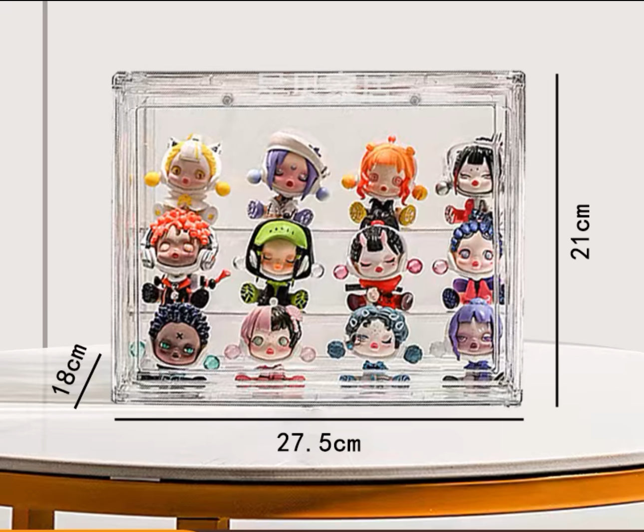 Doll display box transparent display box