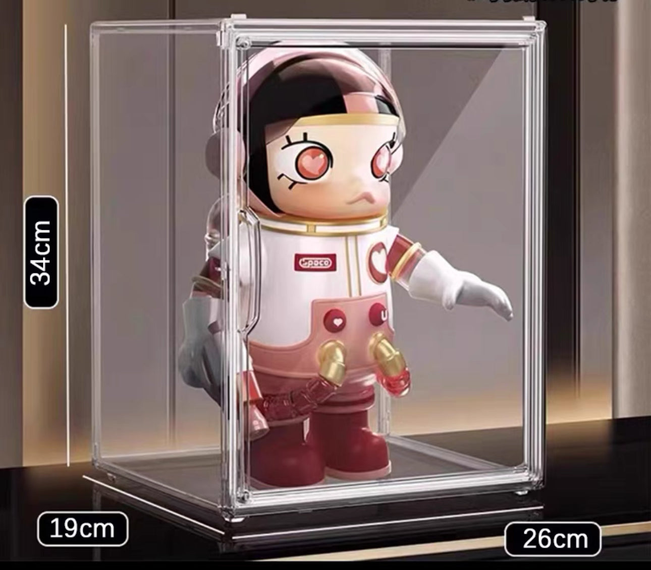 Doll display box transparent display box