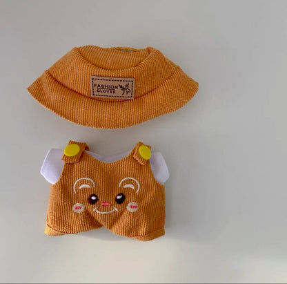 Labubu Corduroy Bib Pants(Handmade Design)