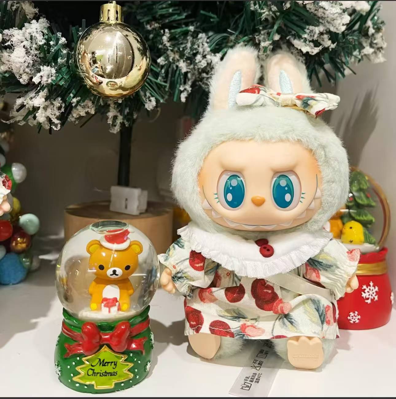 Labubu Merry Christmas| Doll Clothes